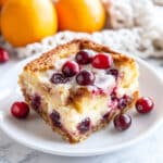 Cranberry Orange Bread Pudding Recipe