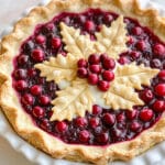 Cranberry Orange Custard Pie Recipe