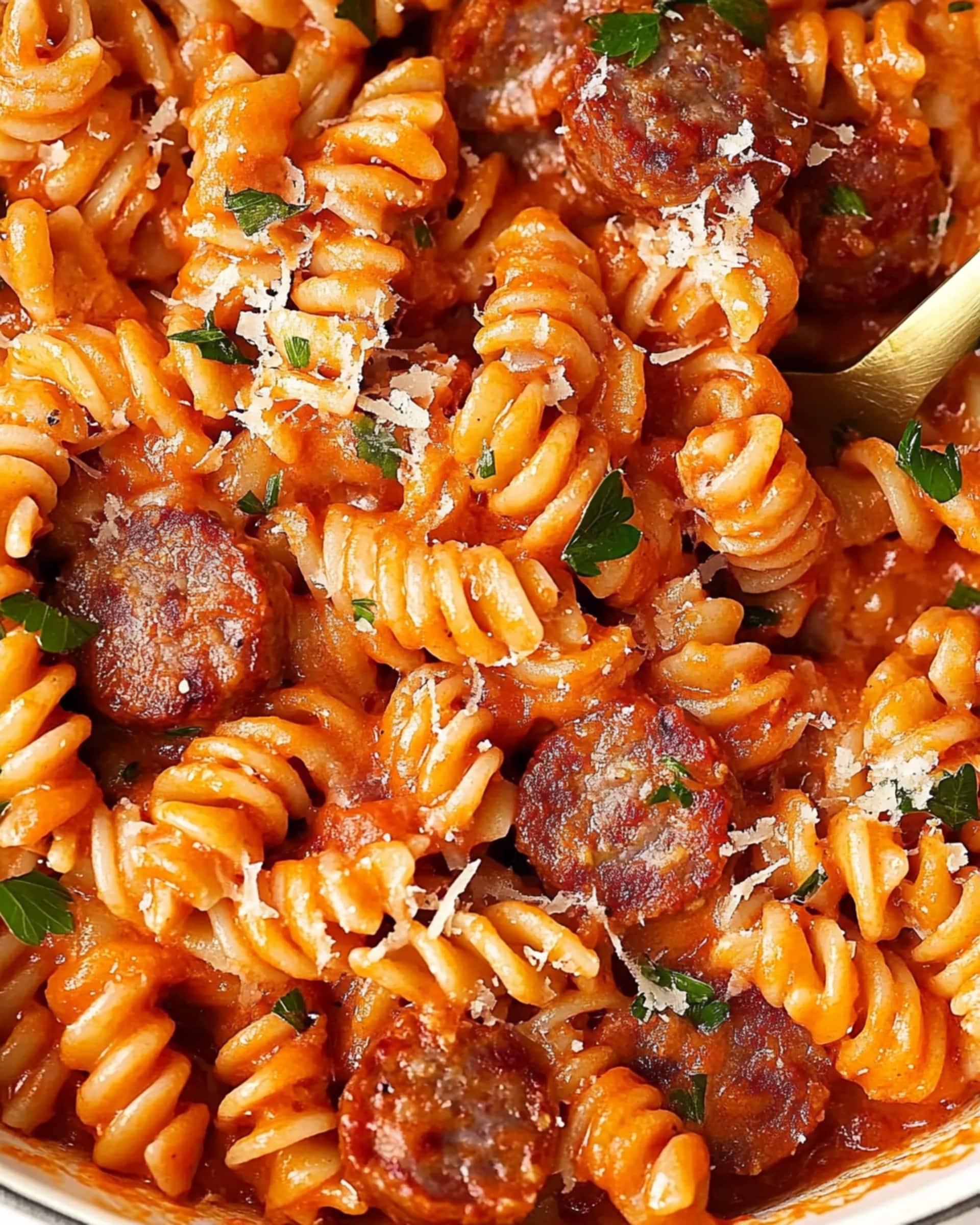 Creamy Smoked Sausage Pasta Recipe