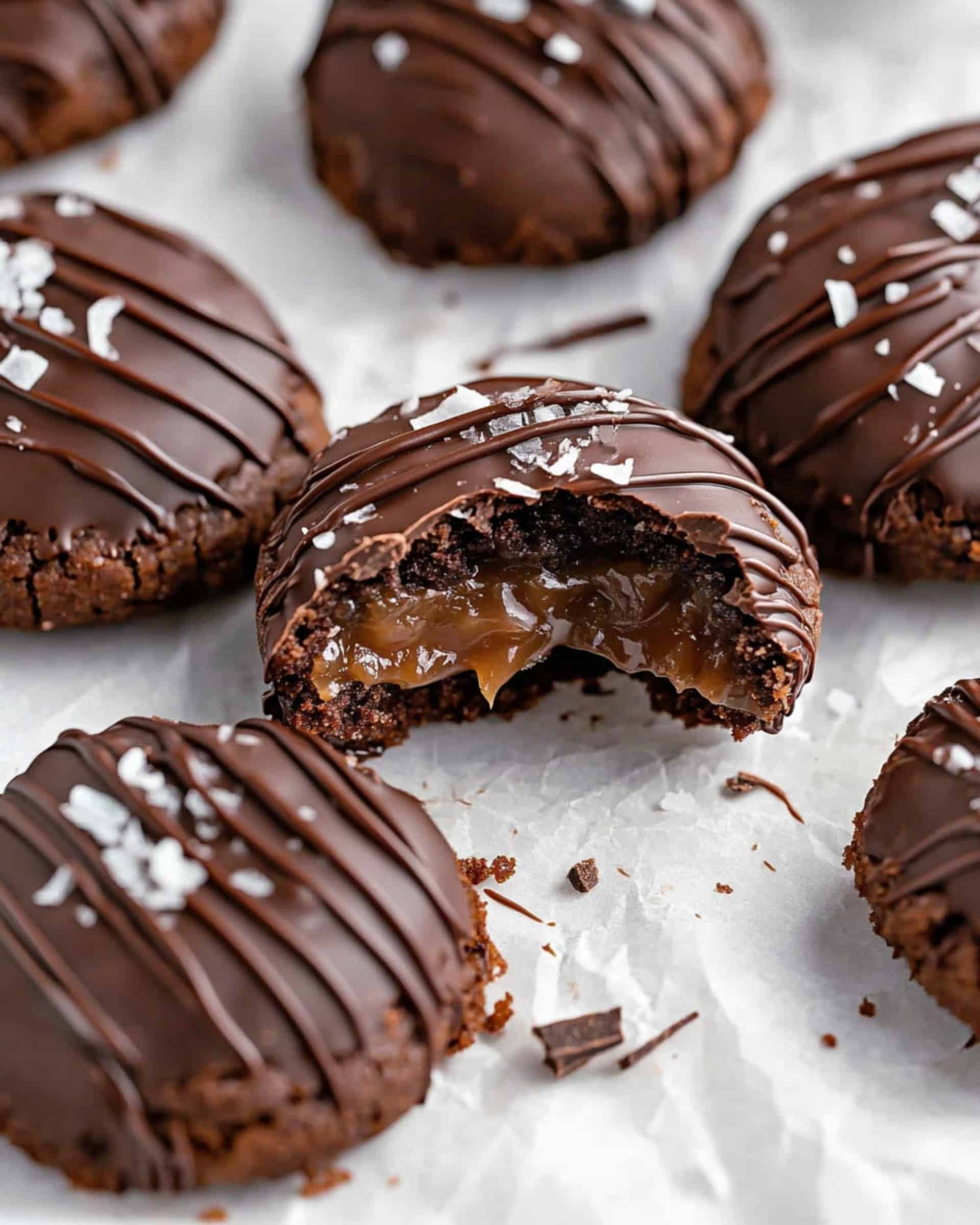 Easy Coconut Caramel Samoa Stuffed Cookie Recipe