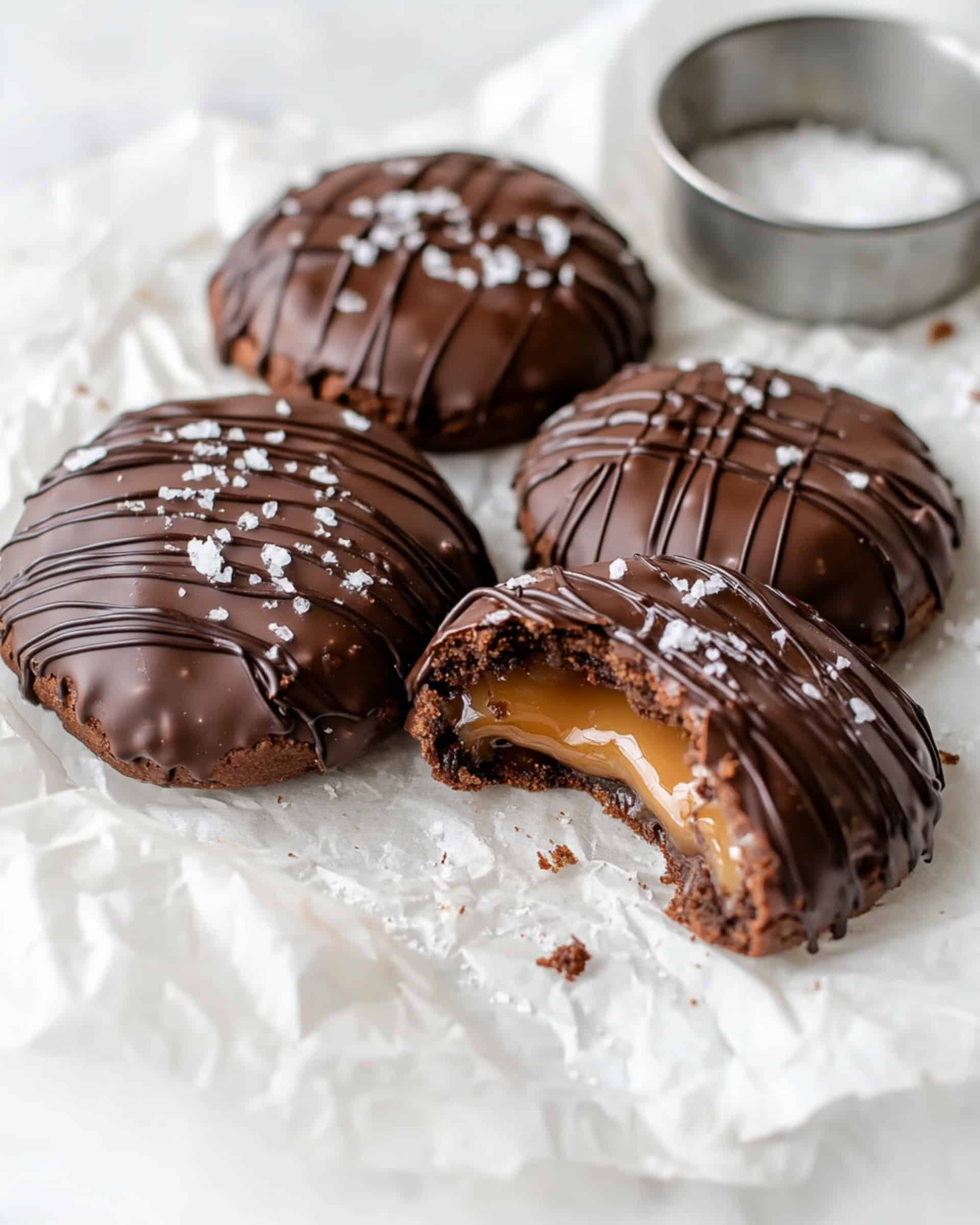 Easy Coconut Caramel Samoa Stuffed Cookie Recipe