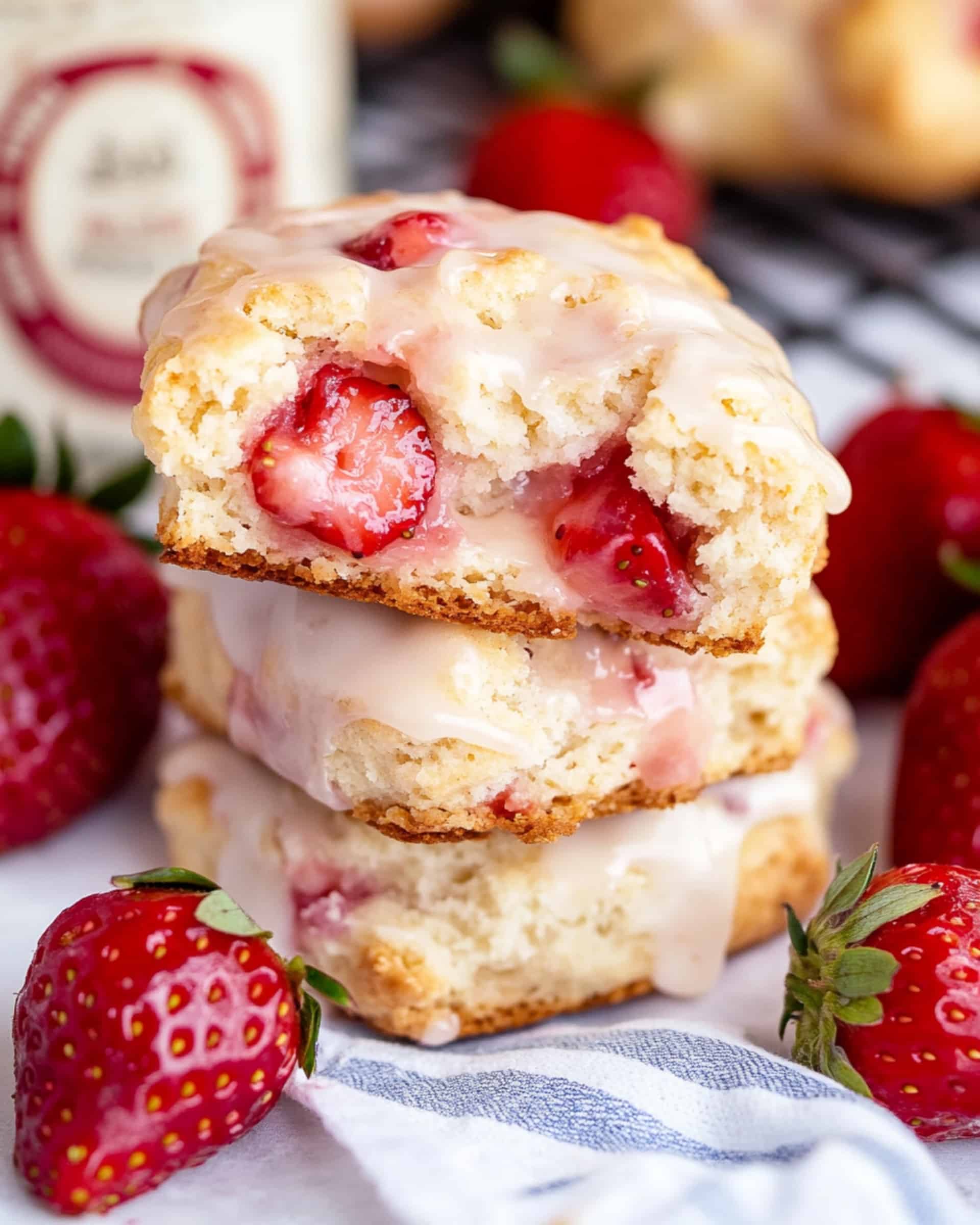 Fresh Strawberry Biscuits Recipe