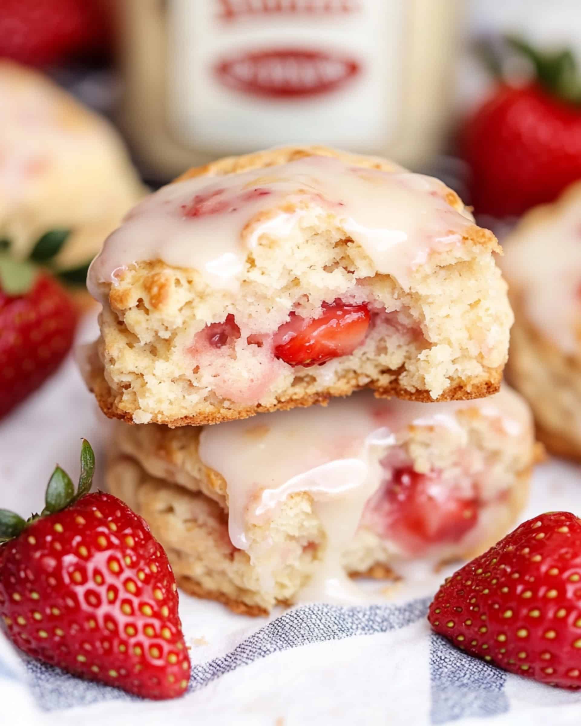 Fresh Strawberry Biscuits Recipe