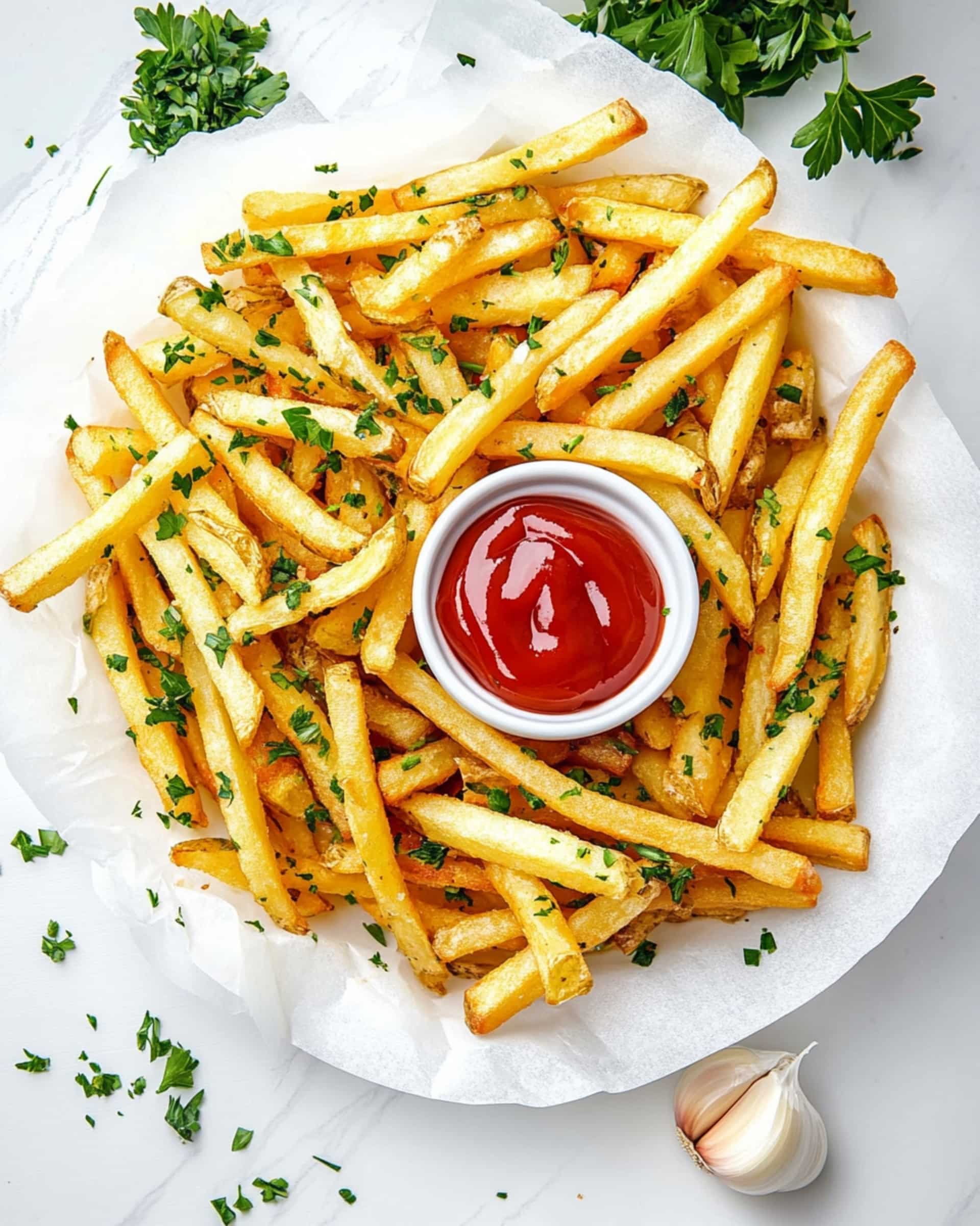 Garlic Fries Recipe