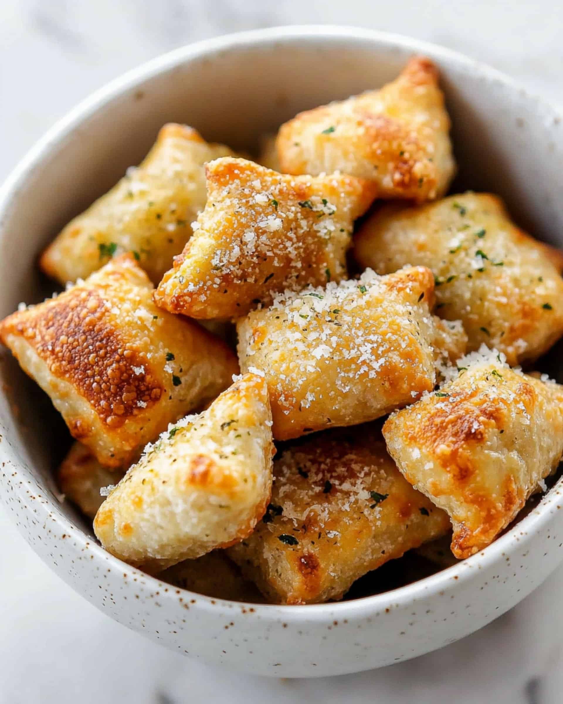 Garlic Parmesan Pizza Rolls Recipe
