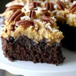 German Chocolate Pound Cake Recipe