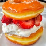 Glazed Donut Strawberry Shortcake Recipe