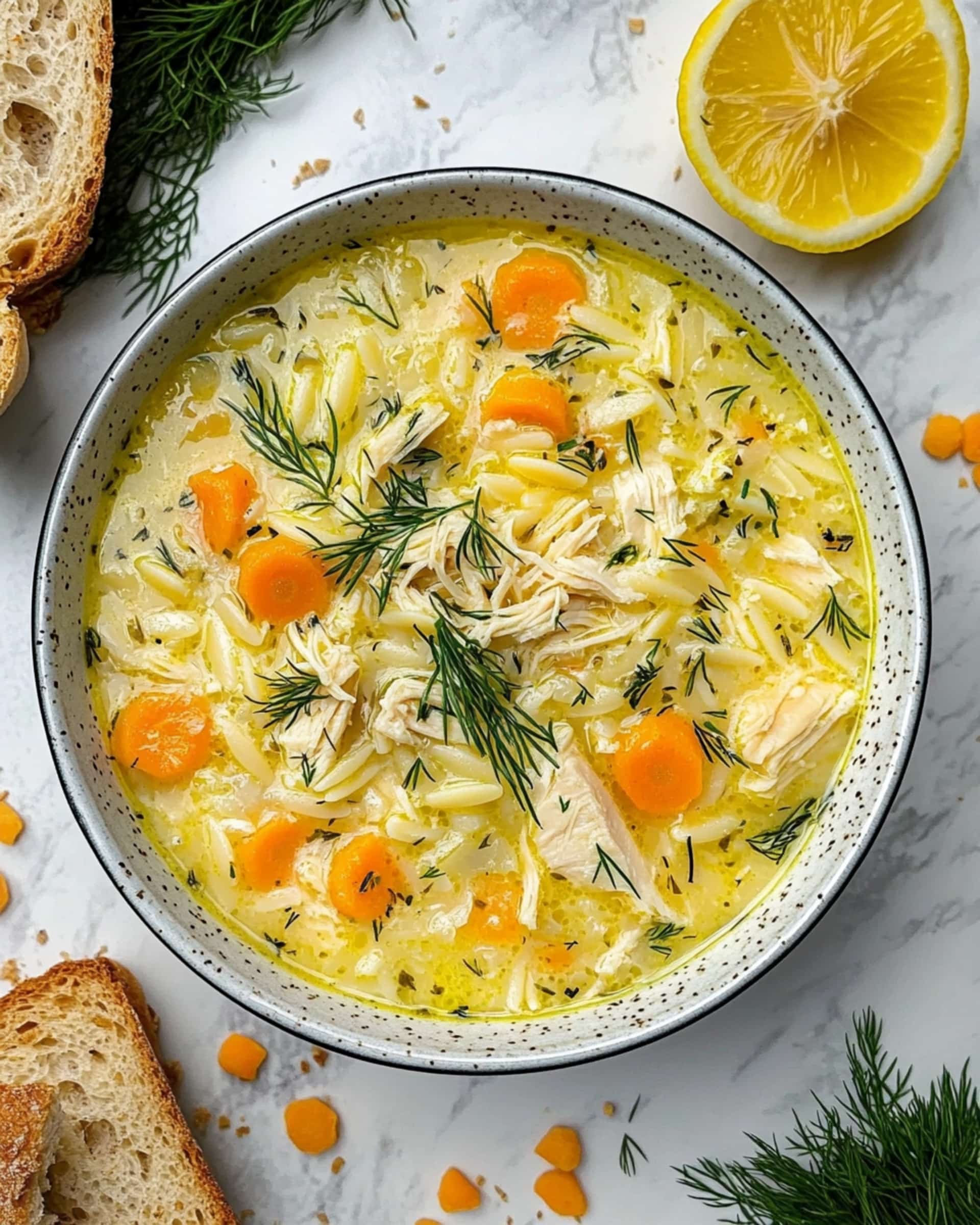 Greek Lemon Chicken Soup Recipe