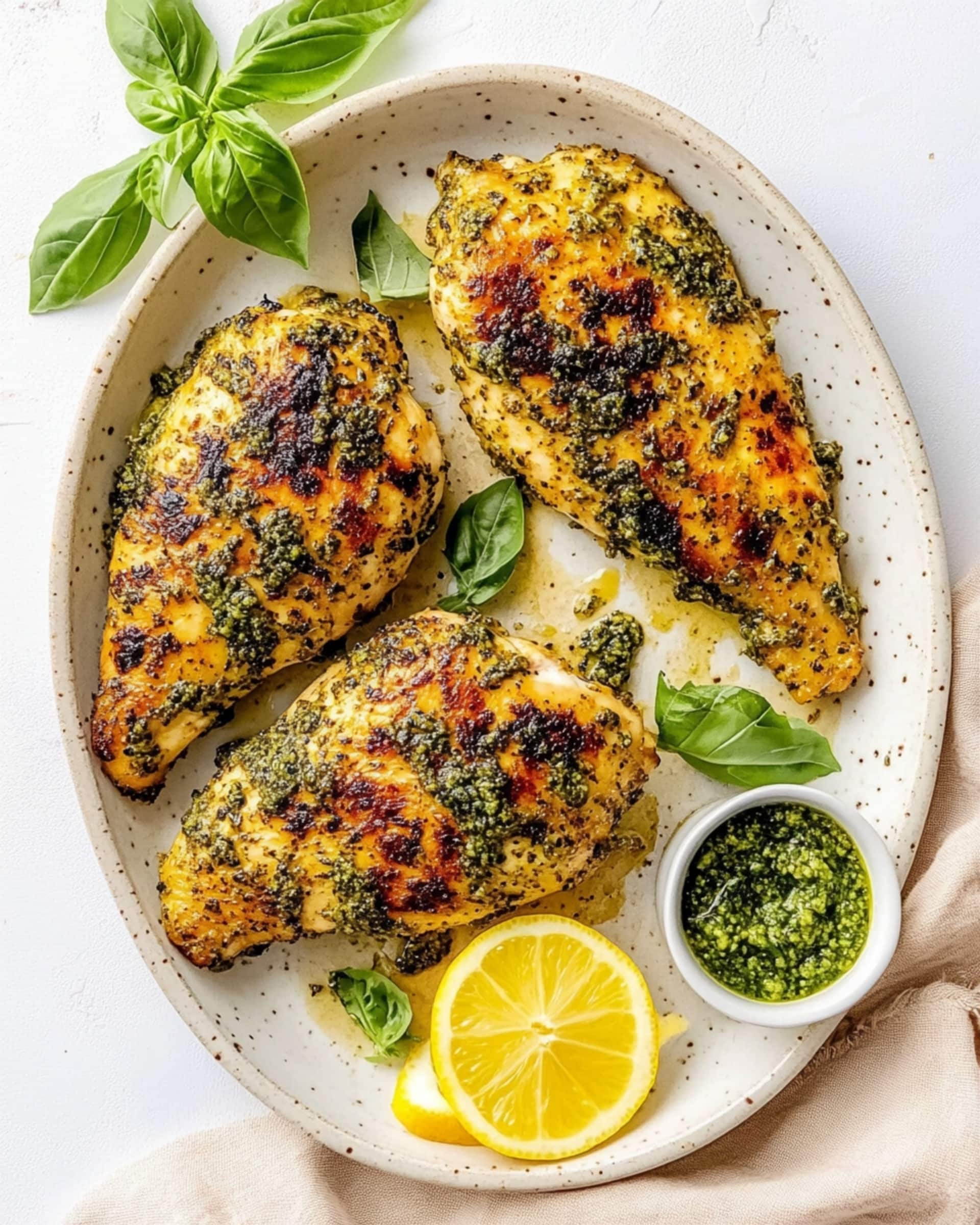 Lemon Basil Chicken Recipe