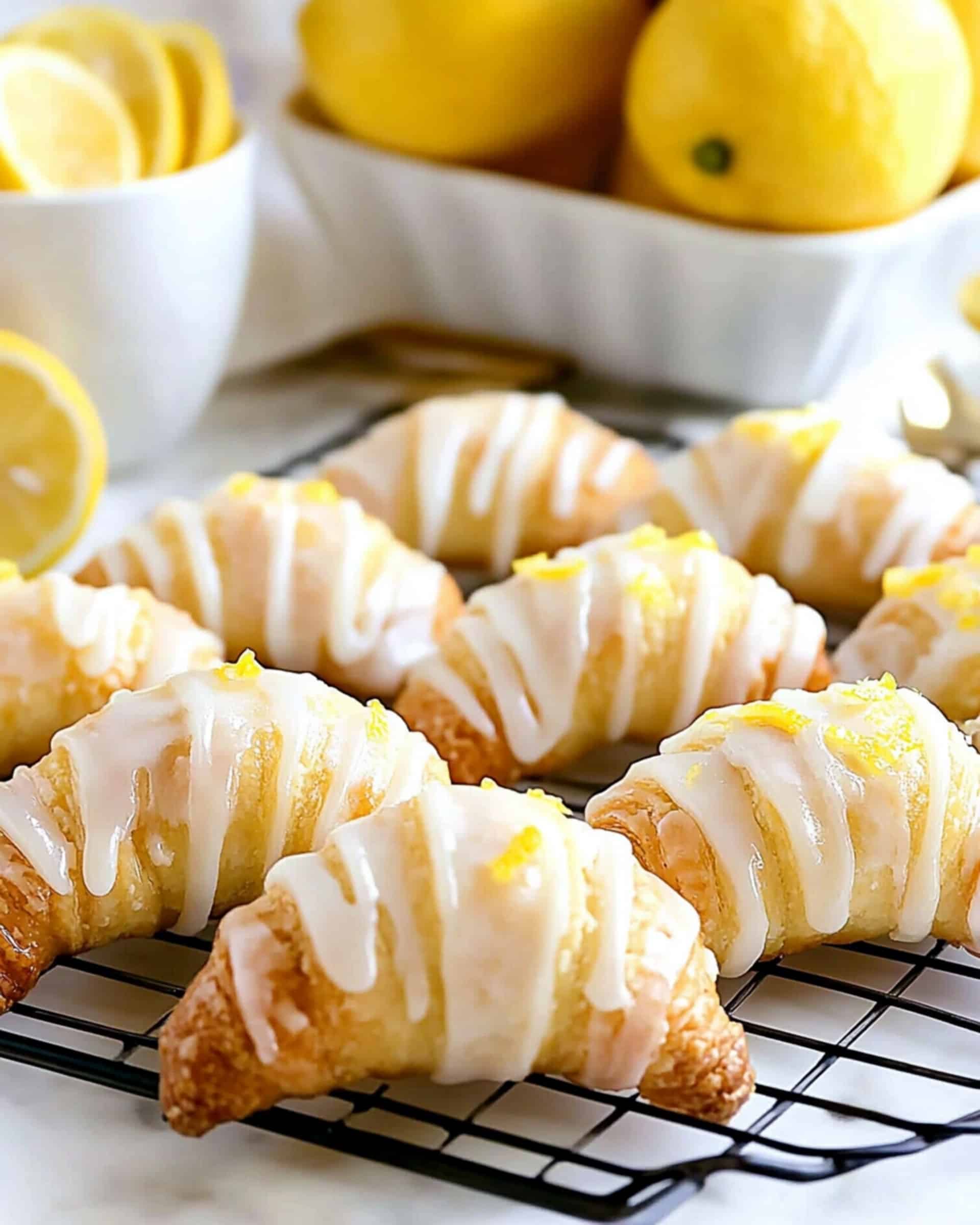 Lemon Cheesecake Crescent Rolls Recipe