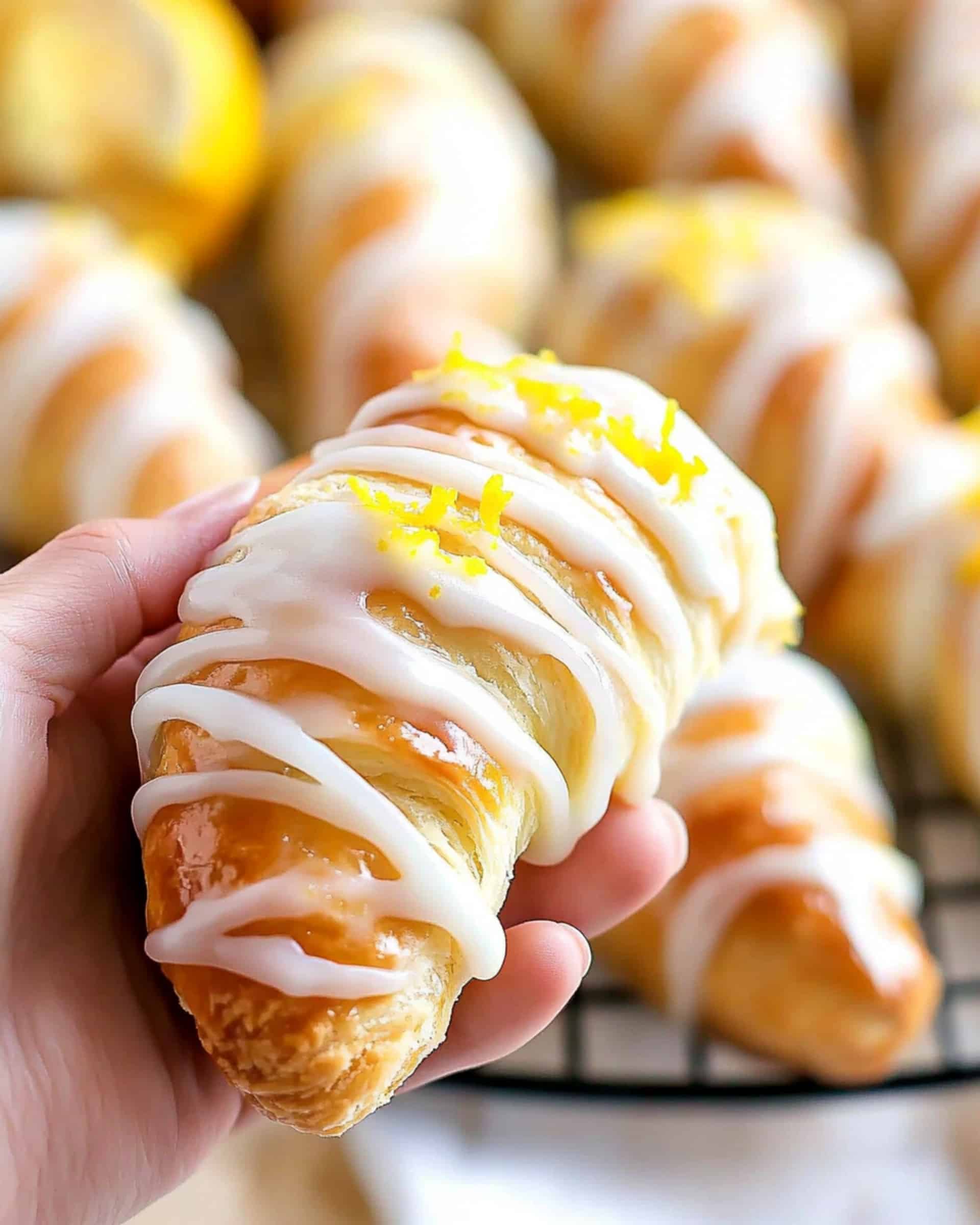 Lemon Cheesecake Crescent Rolls Recipe
