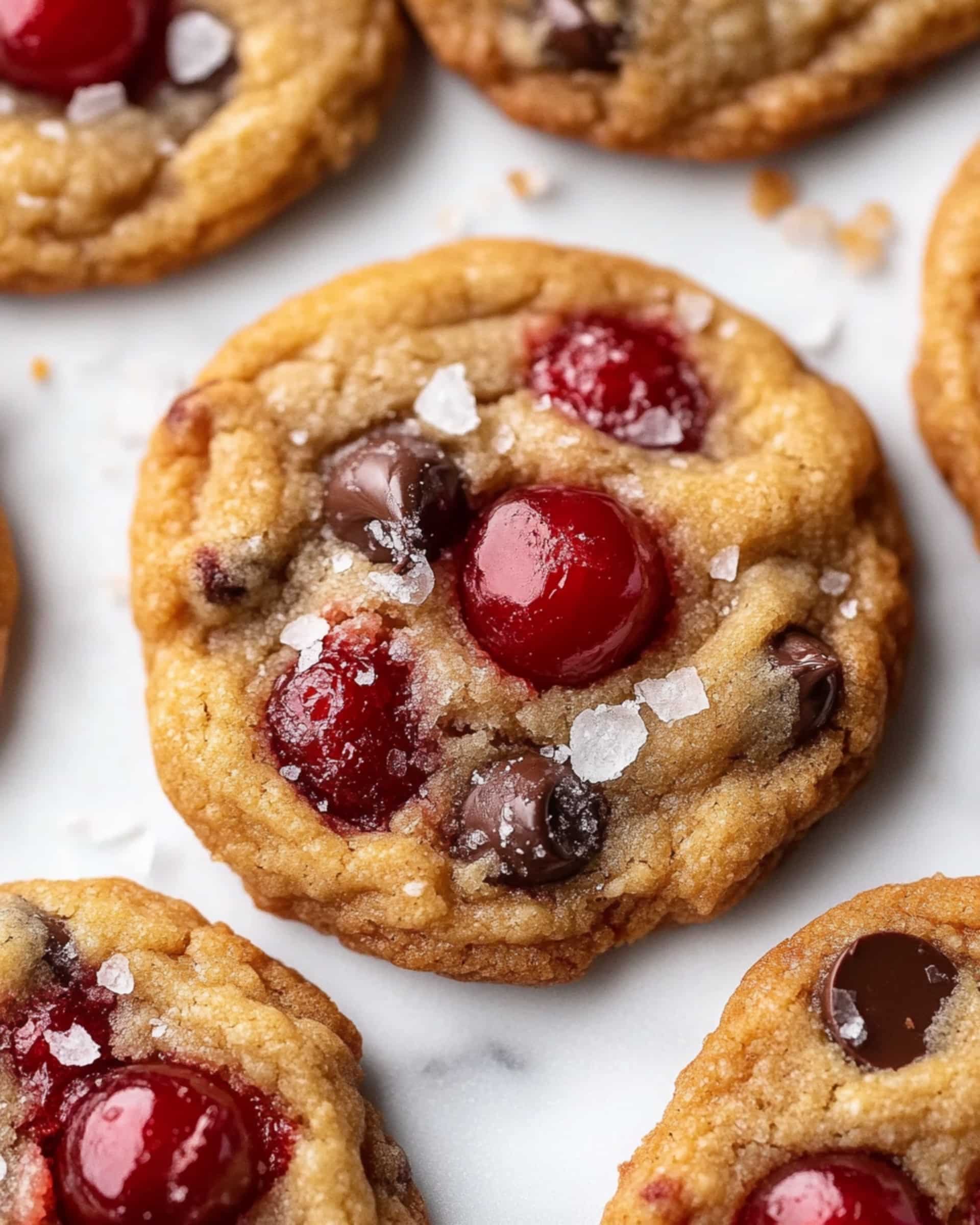Maraschino Cherry Chocolate Chip Cookies Recipe