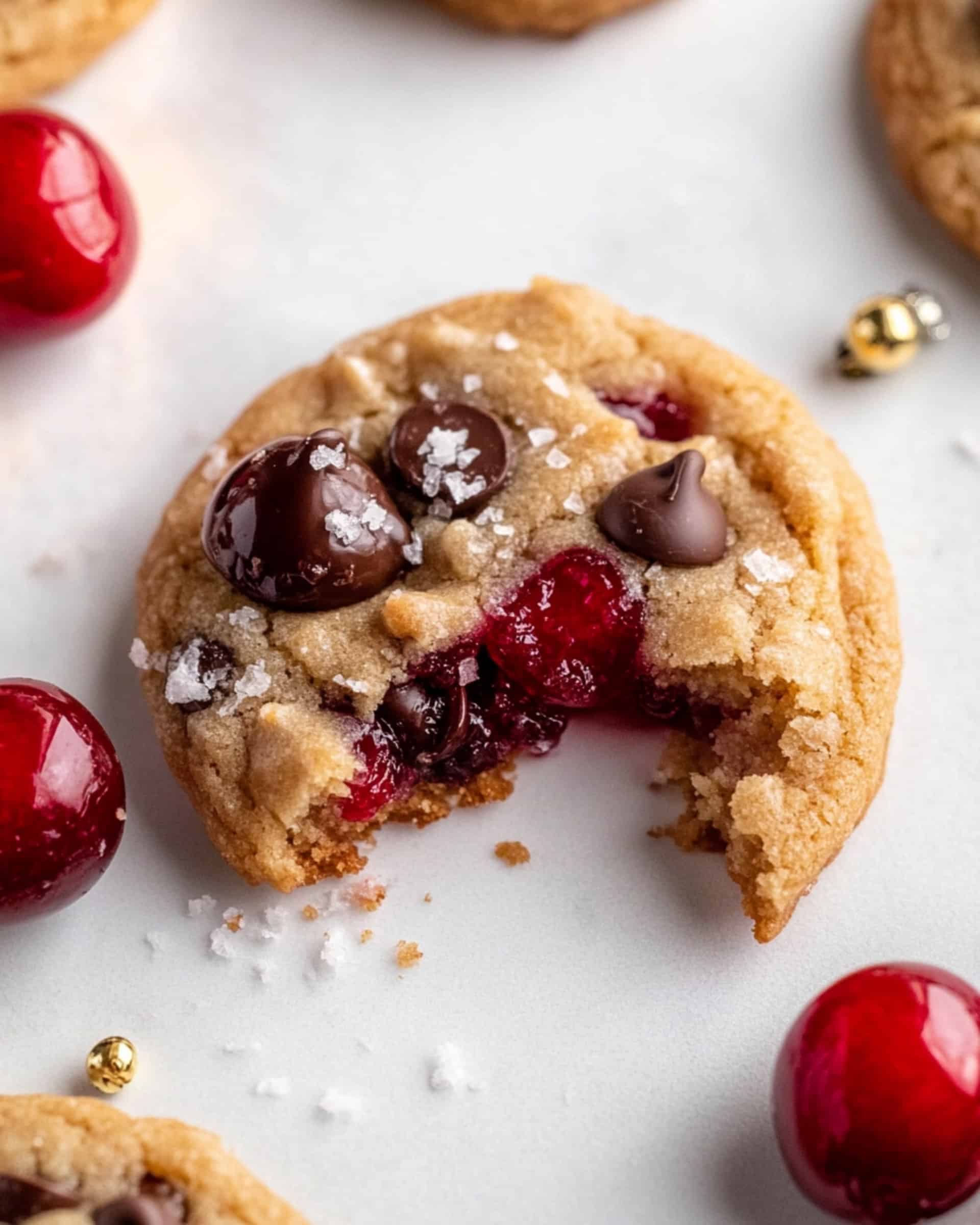 Maraschino Cherry Chocolate Chip Cookies Recipe