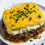 Meatloaf with Mashed Potatoes and Cheese Recipe