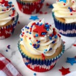 Mini 4th of July Cupcakes Recipe