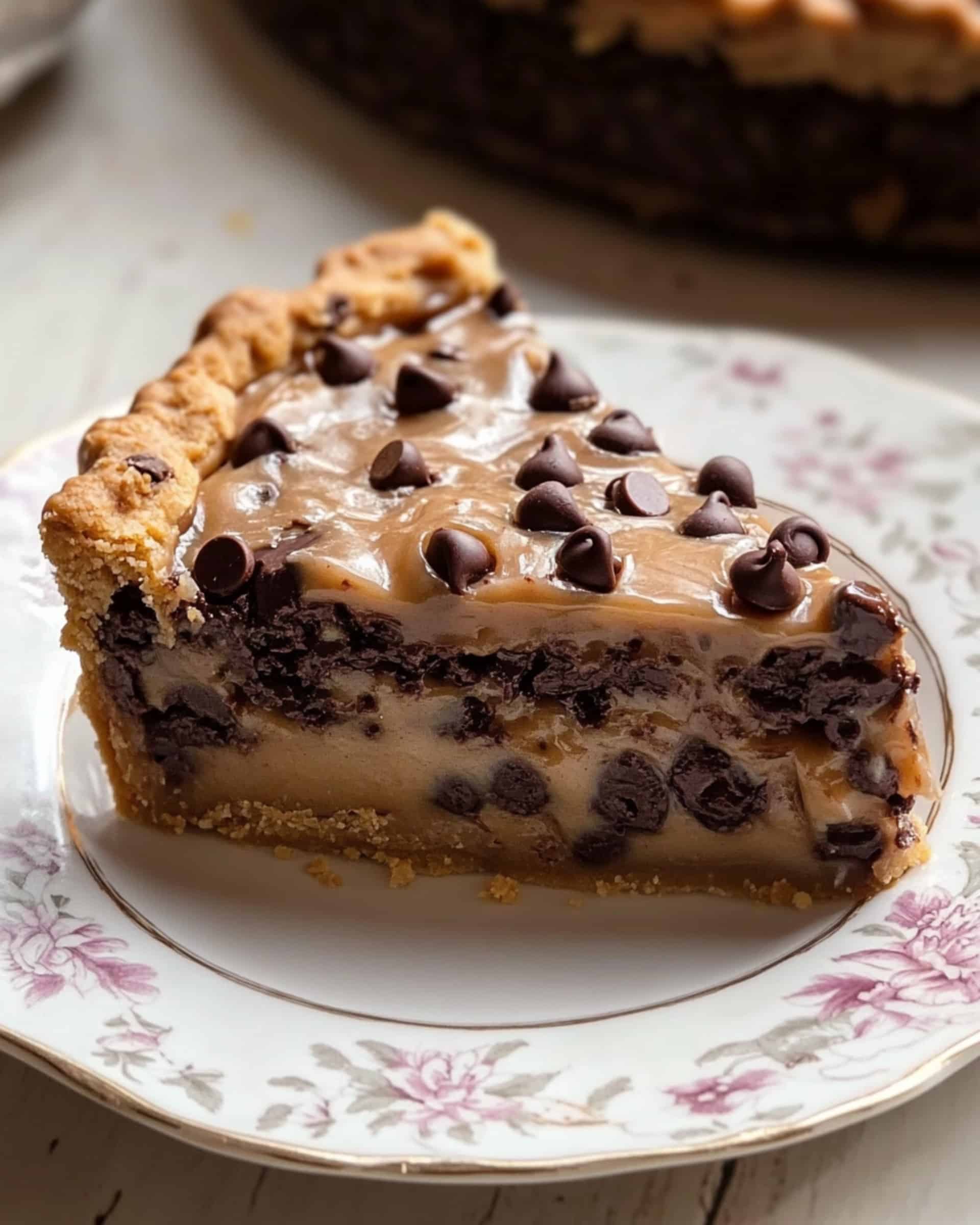 Nutella Stuffed Cookie Pie Recipe