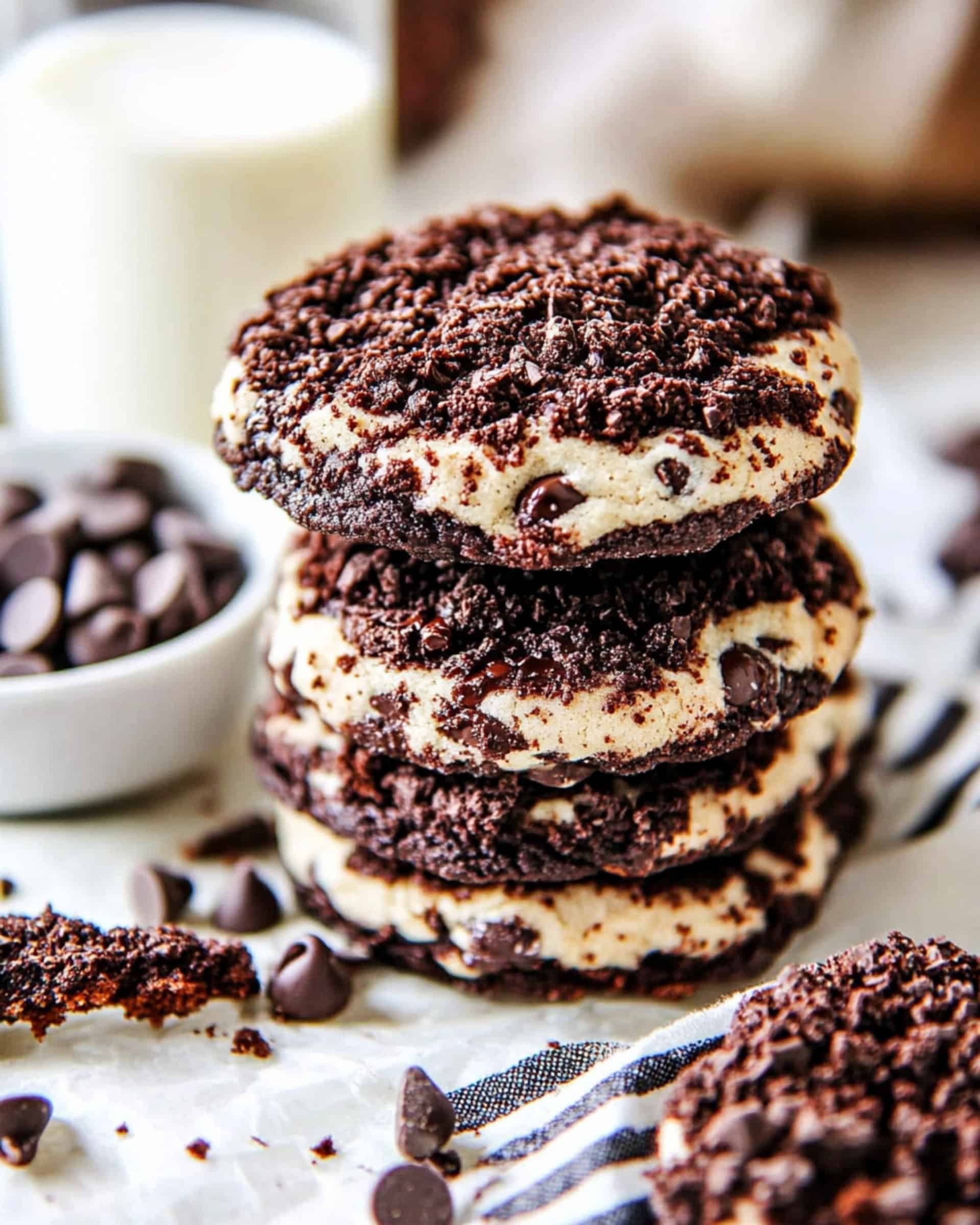 Oreo Cheesecake Cookies Recipe