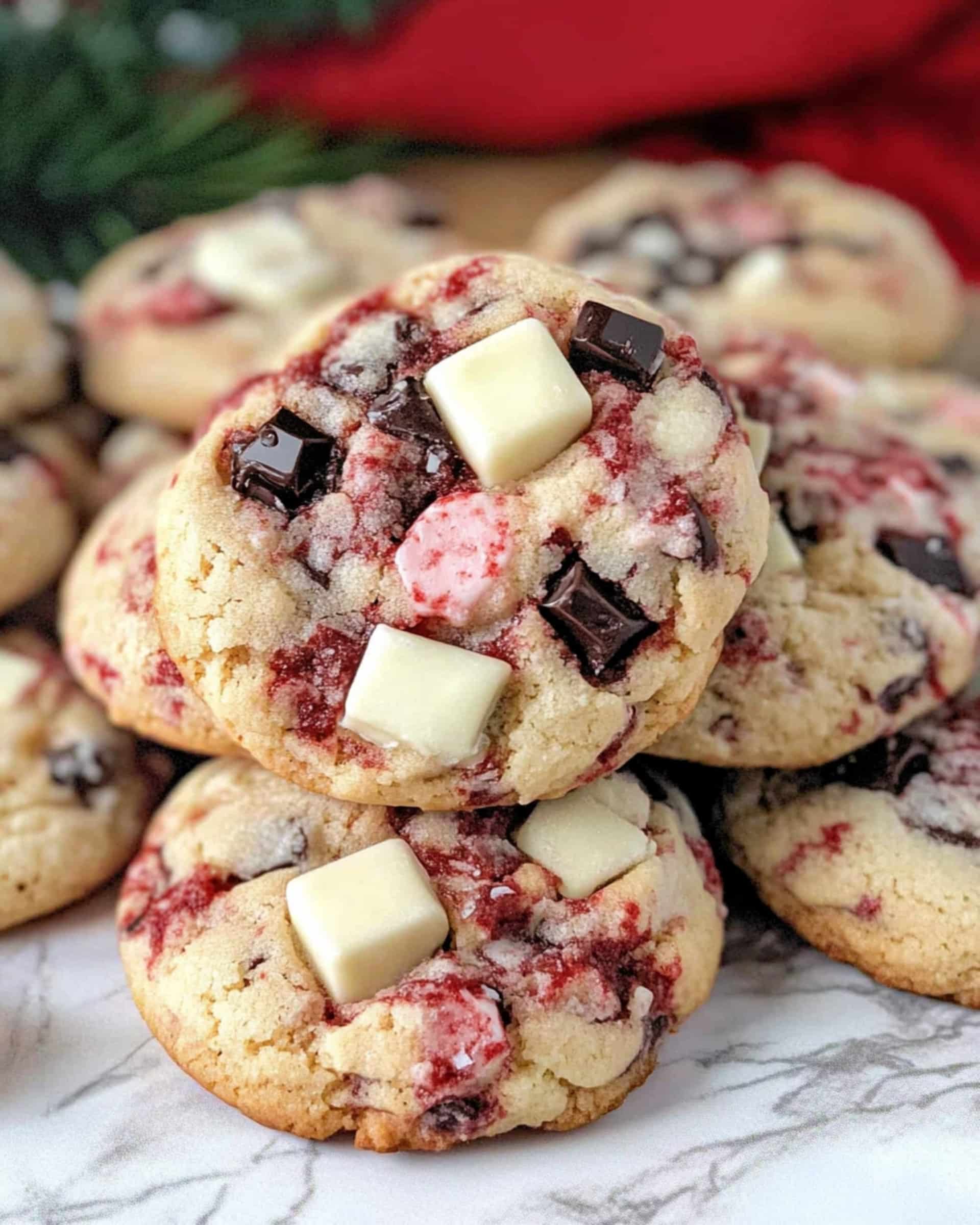 Oreo Peppermint Crunch Cookies Recipe