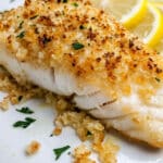 Panko Parmesan Baked Cod Recipe