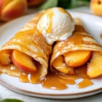 Peach Pie Enchiladas Recipe