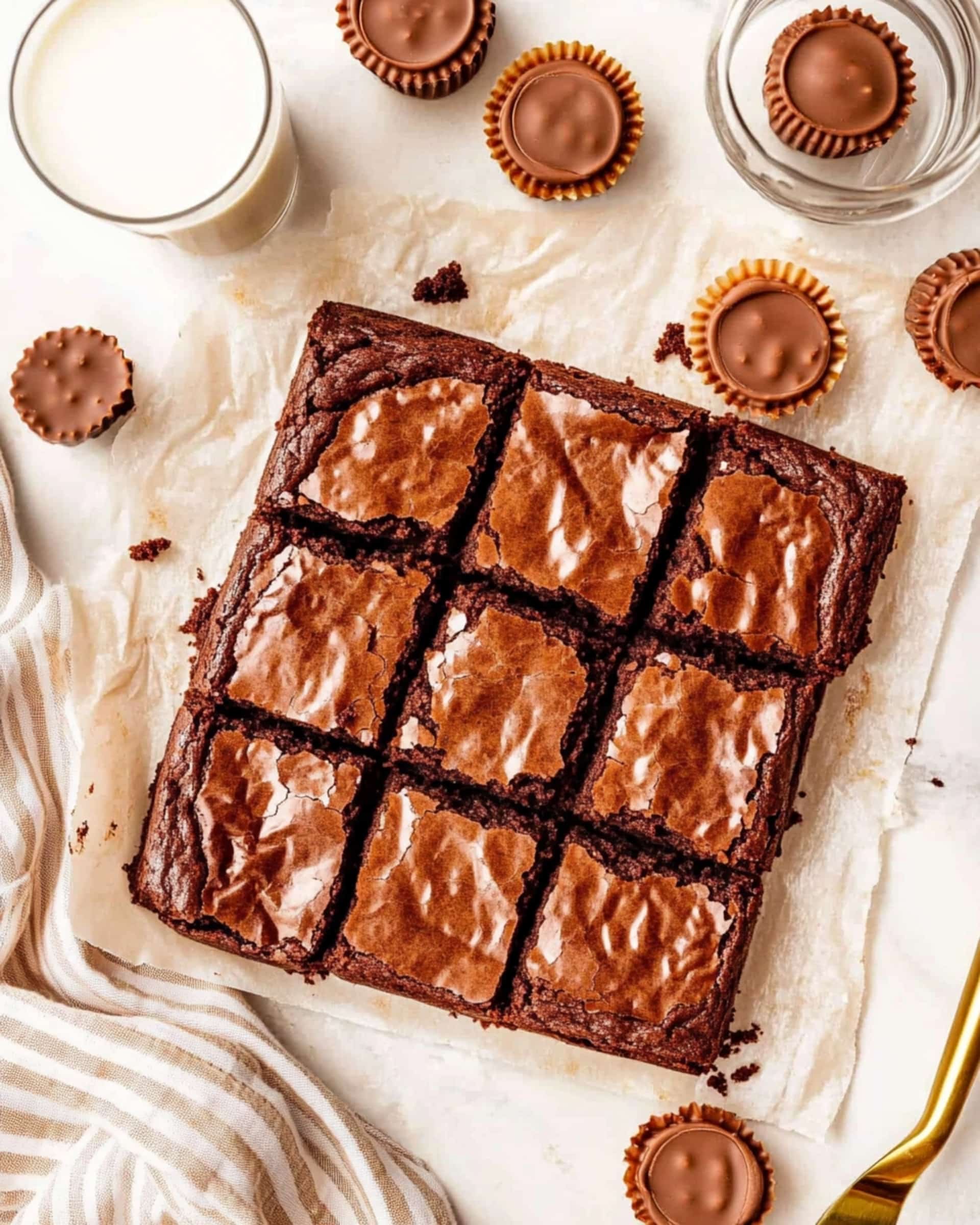 Reese's Cup Brownies Recipe