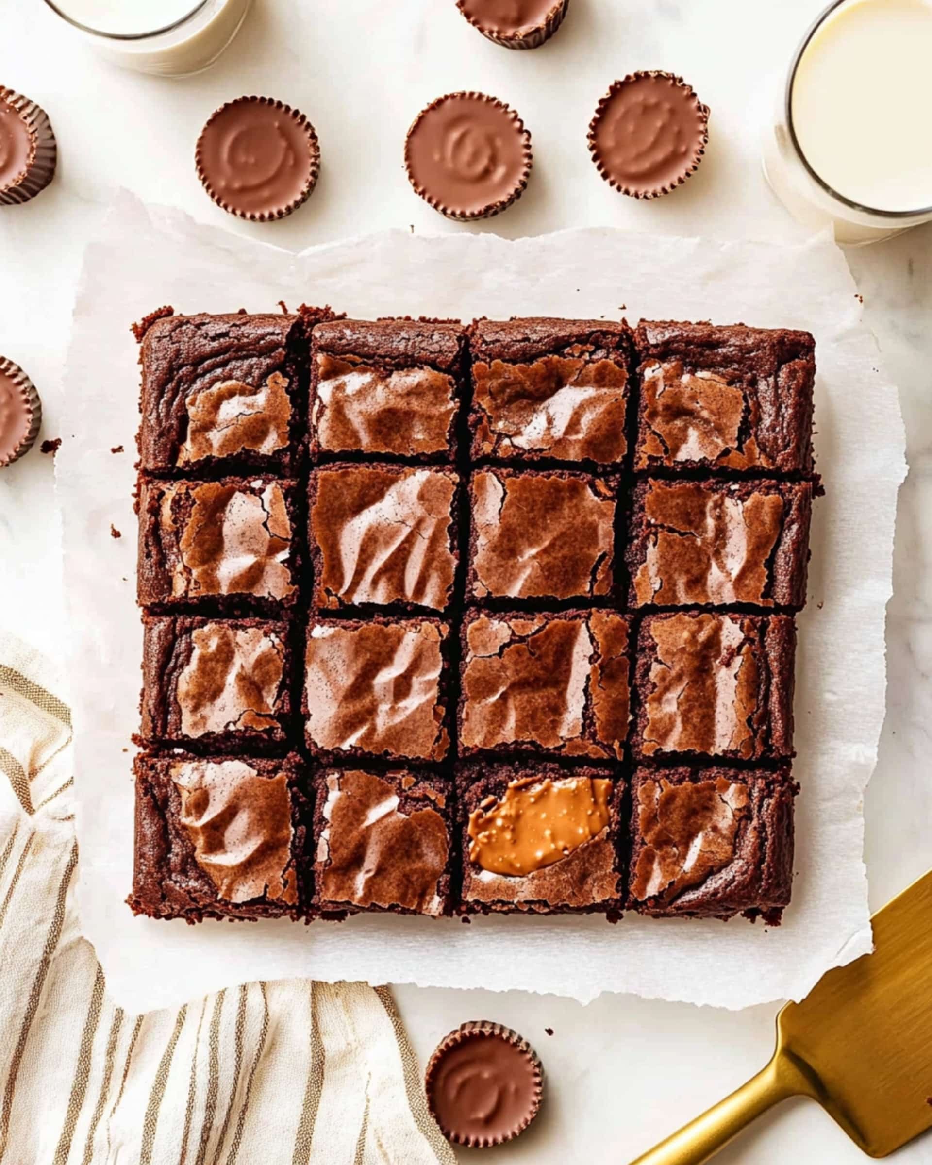 Reese's Cup Brownies Recipe