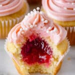 Rhubarb Honey Cupcakes Recipe