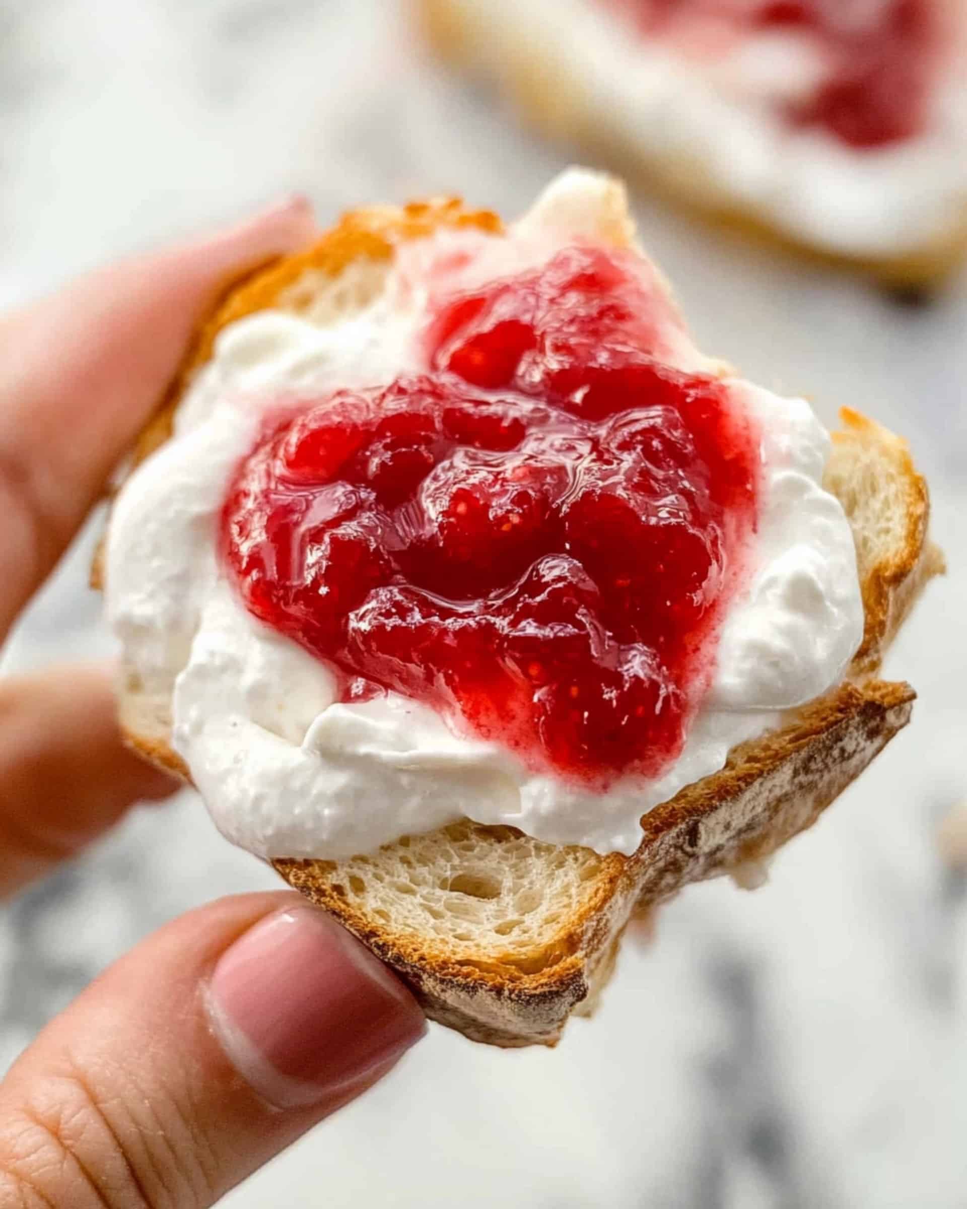 Rhubarb Honey Goat Cheese Appetizer Recipe