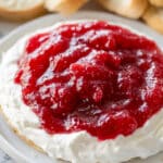 Rhubarb Honey Goat Cheese Appetizer Recipe