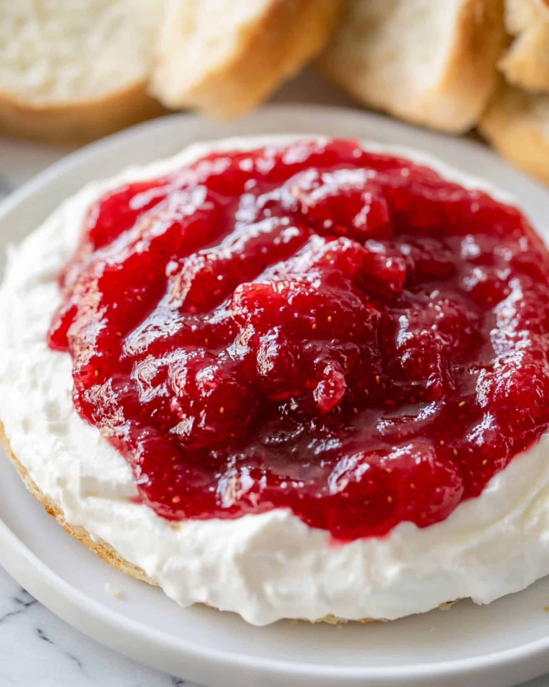 Rhubarb Honey Goat Cheese Appetizer Recipe