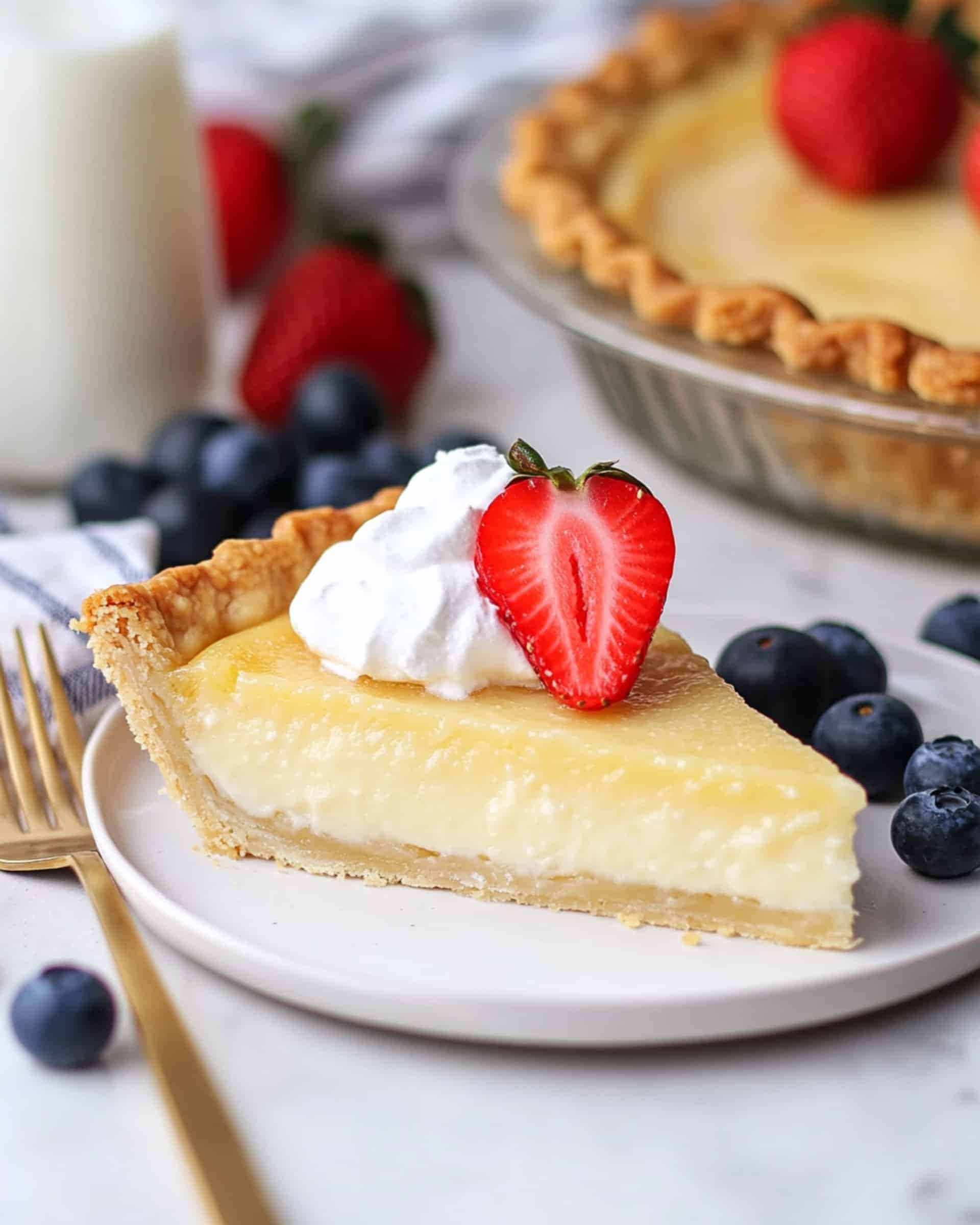 Rich & Creamy Buttermilk Pie Recipe