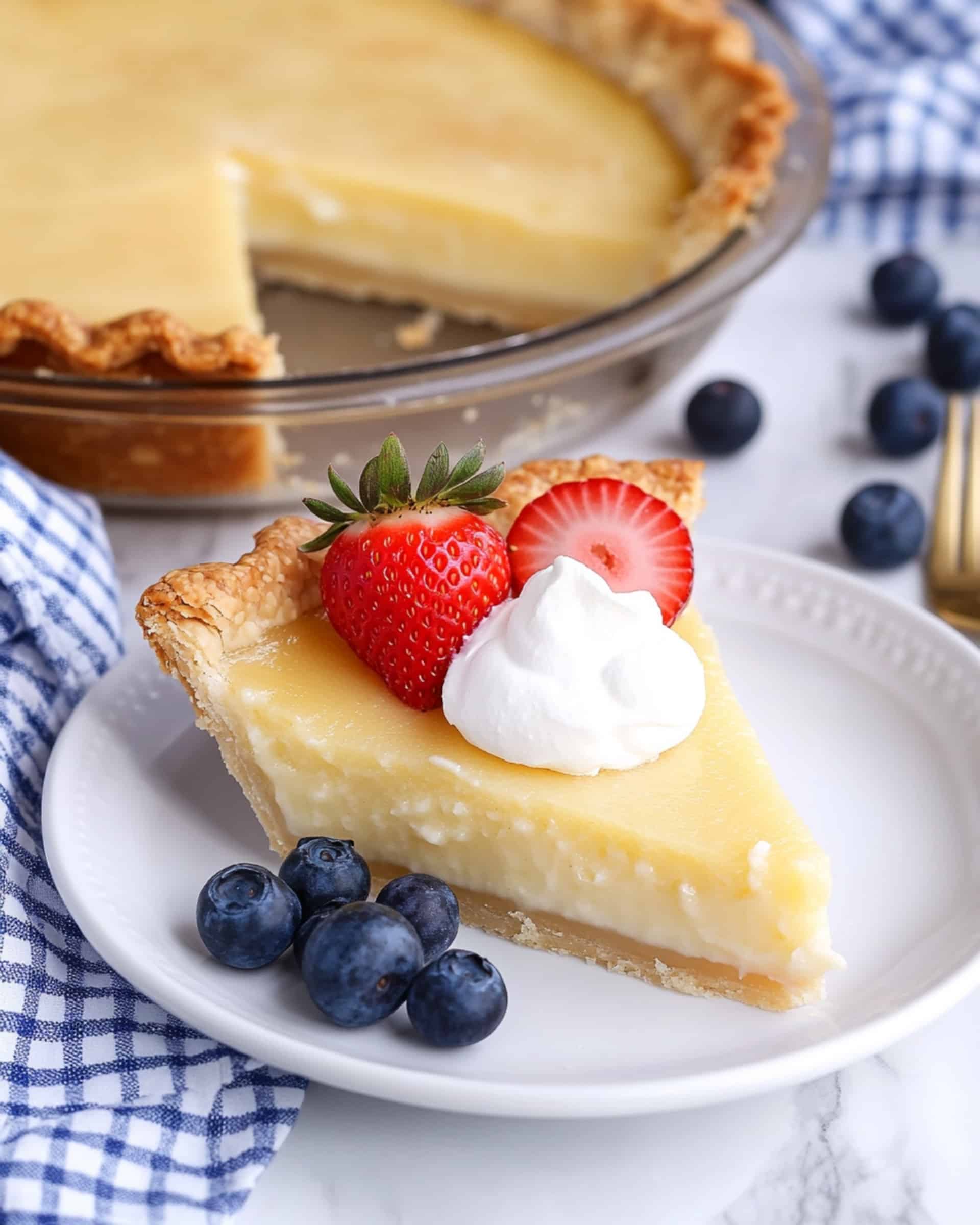Rich & Creamy Buttermilk Pie Recipe