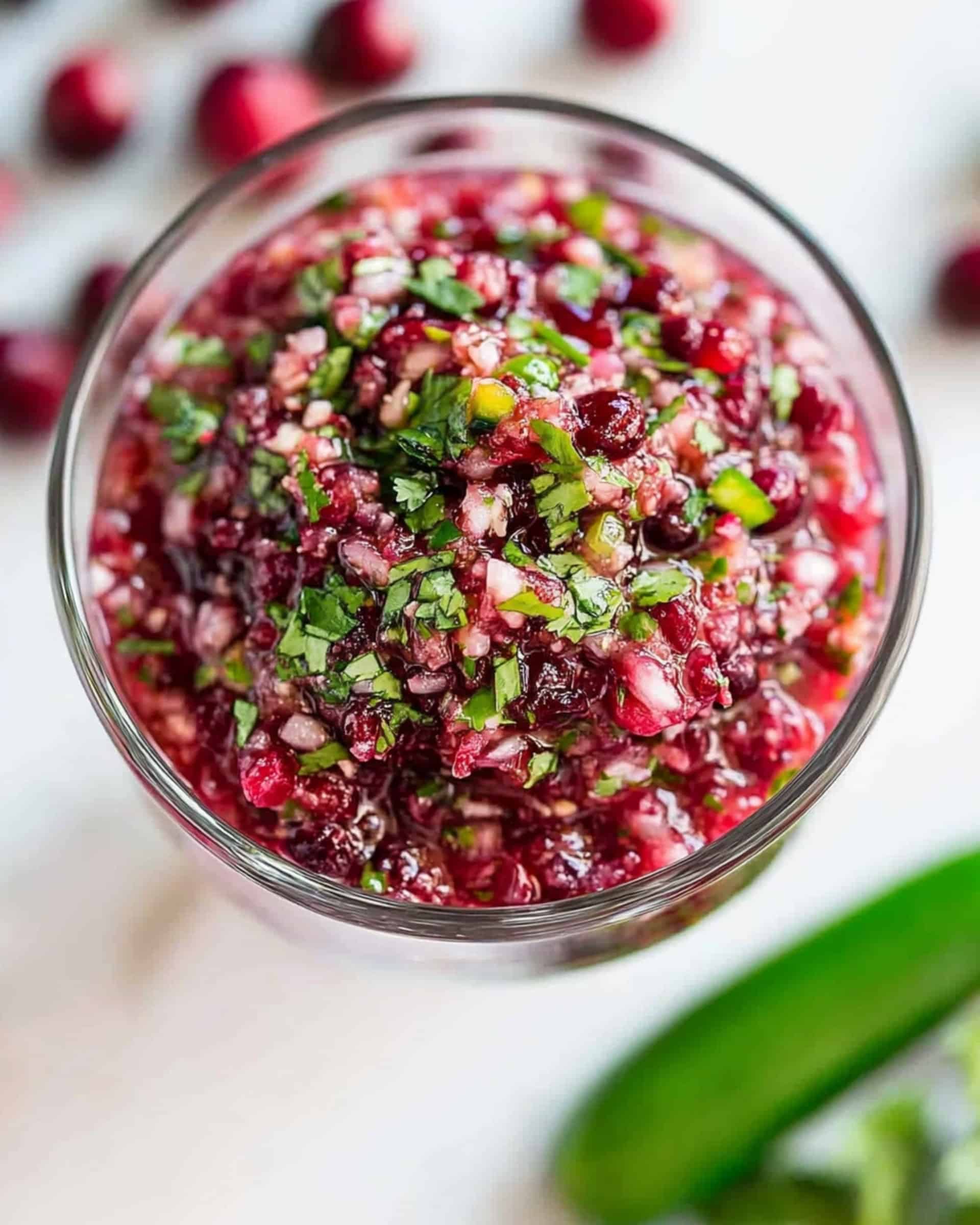 Spicy Cranberry Salsa Recipe