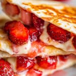 Strawberry Cheesecake Quesadilla Recipe