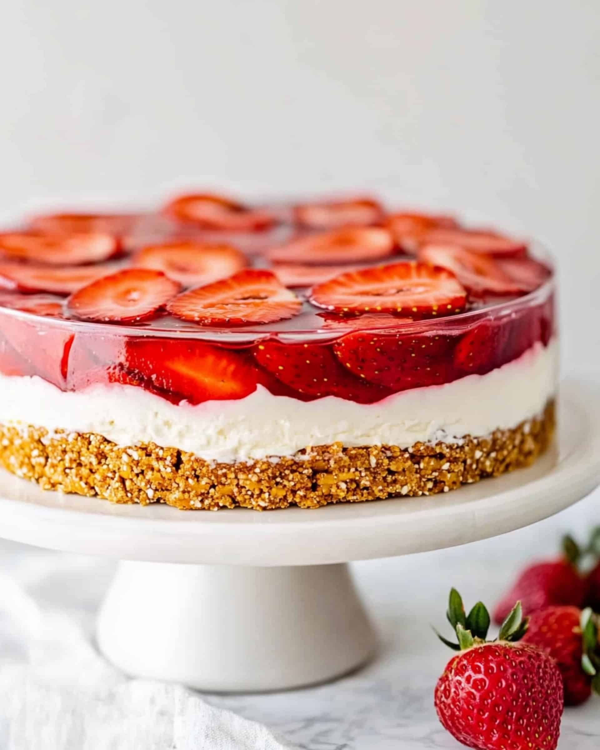 Strawberry Pretzel Salad Recipe