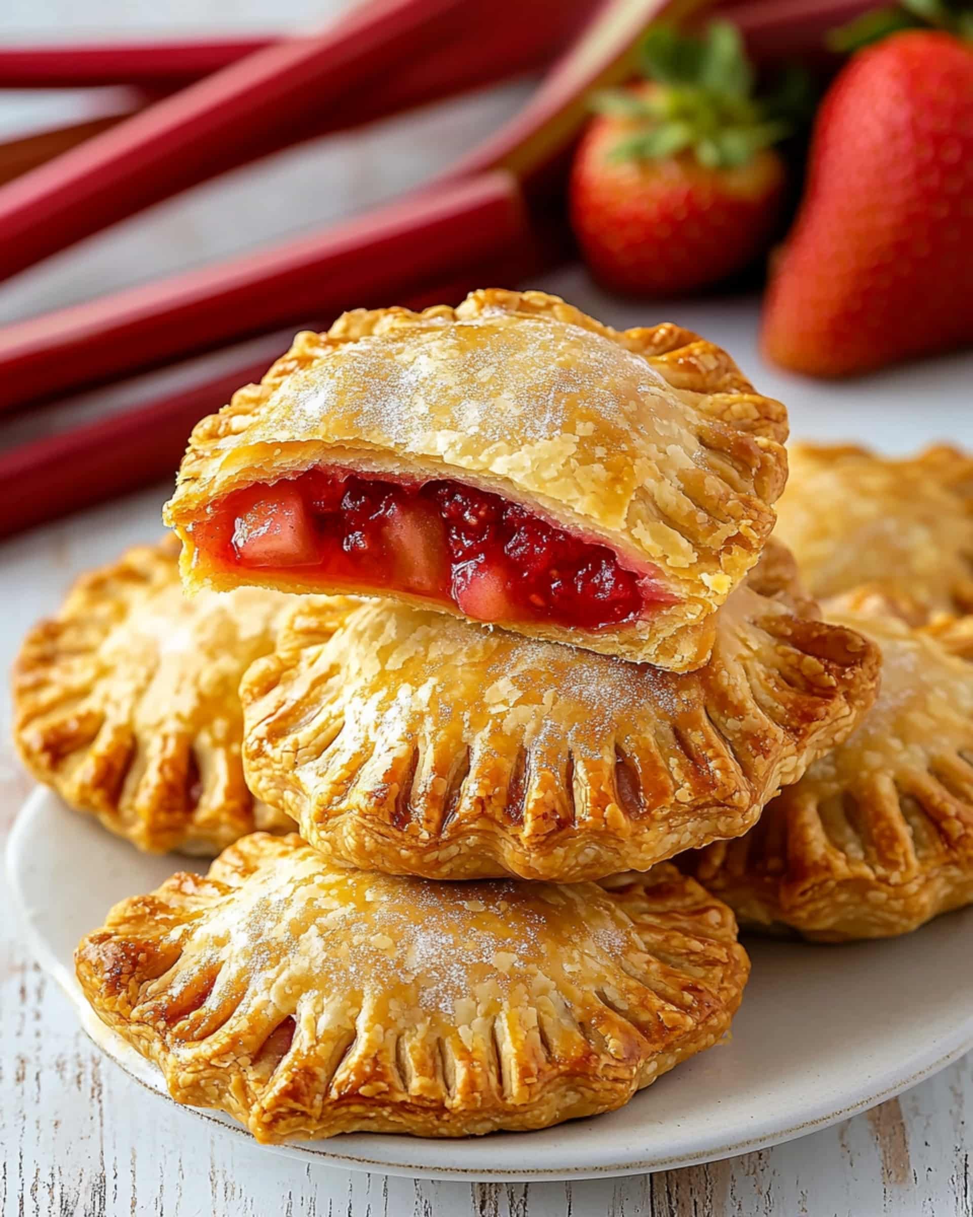 Strawberry Rhubarb Hand Pies Recipe