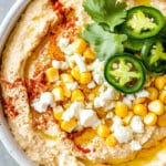 Street Corn Hummus Recipe
