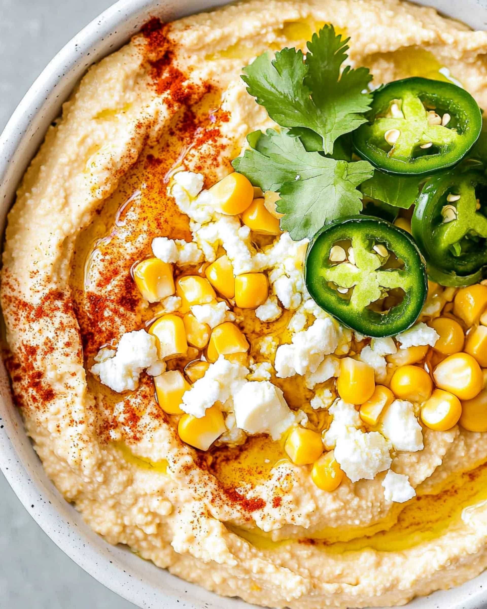 Street Corn Hummus Recipe