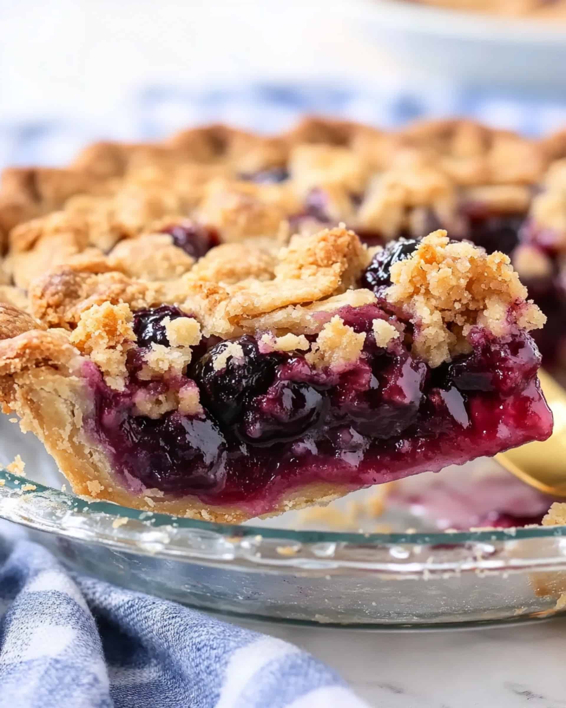 Triple Berry Rhubarb Pie Recipe