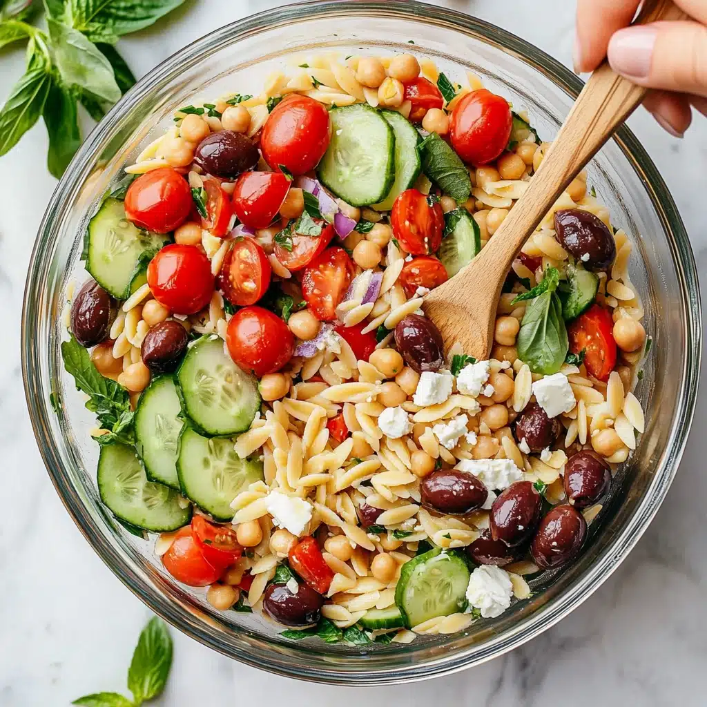 Greek Orzo Salad Recipe - Recipe Image