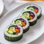 Stuffed Cucumber Veggie Sushi Recipe