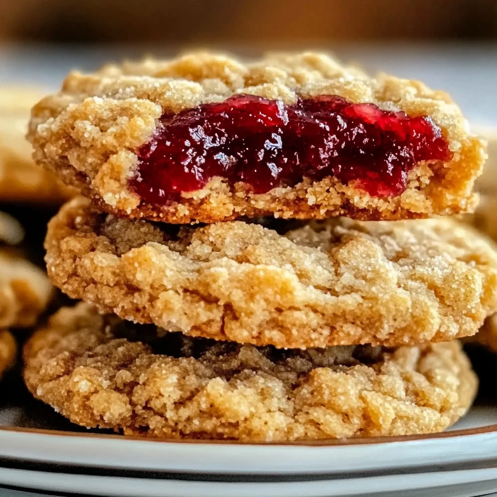 Buttery Raspberry Crumble Cookies Recipe - Recipe Image