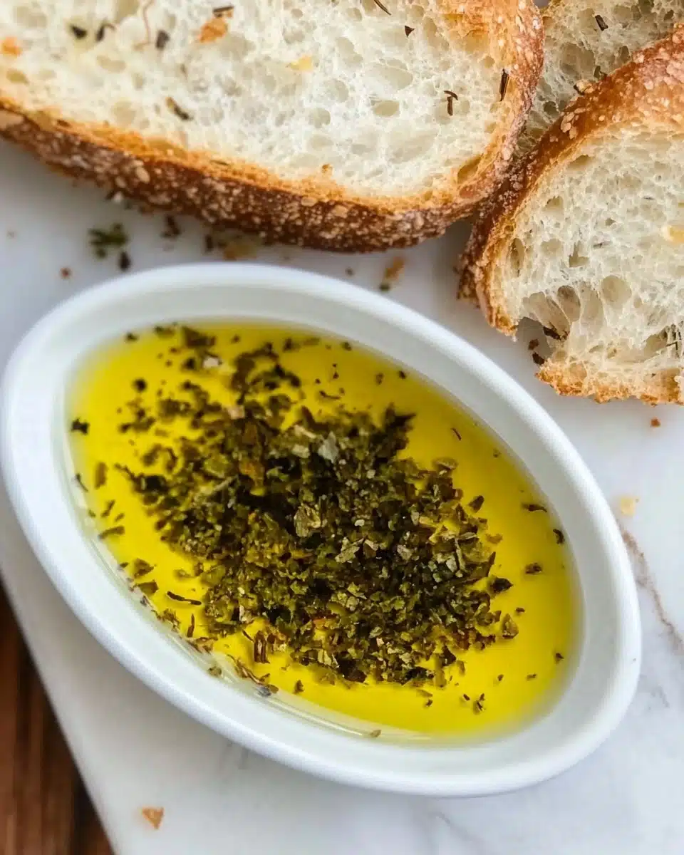 Restaurant-Style Bread Dipping Oil Recipe