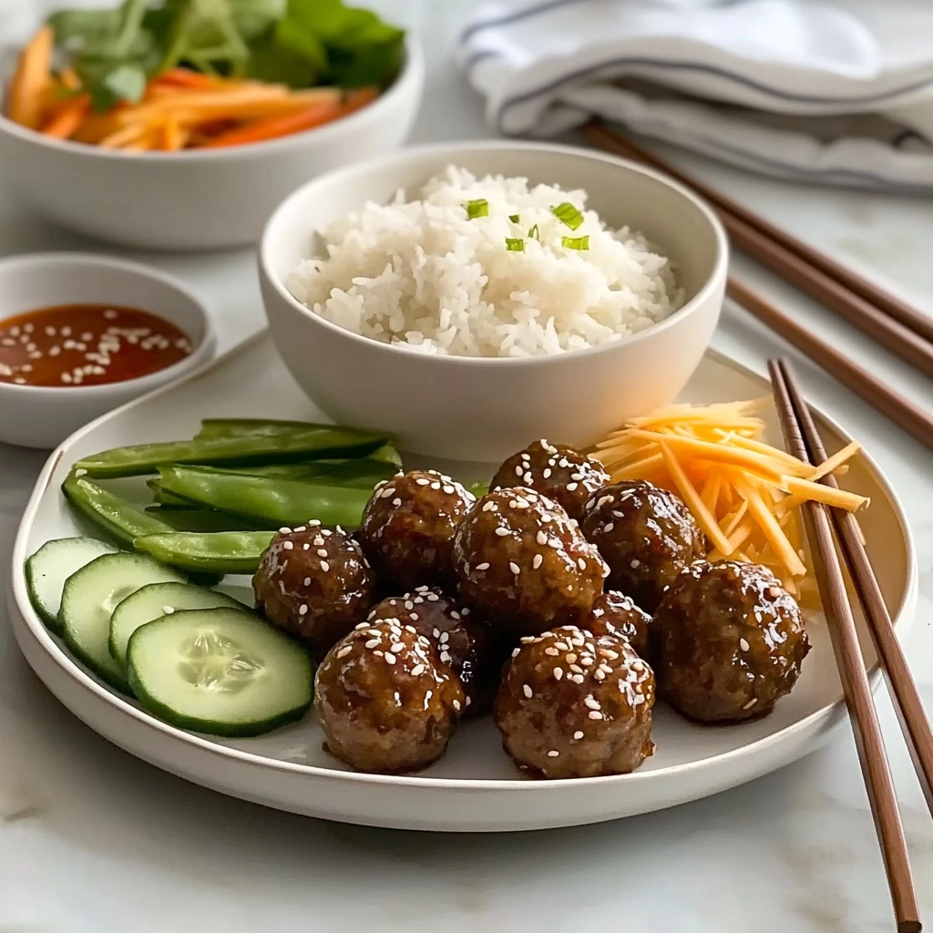 Korean BBQ Meatballs Dip Recipe - Recipe Image