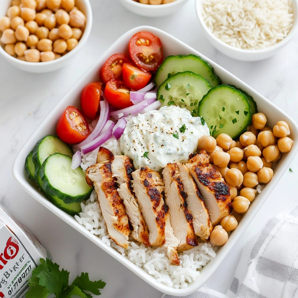 Mediterranean Chicken & Rice Bowls Recipe - Recipe Image
