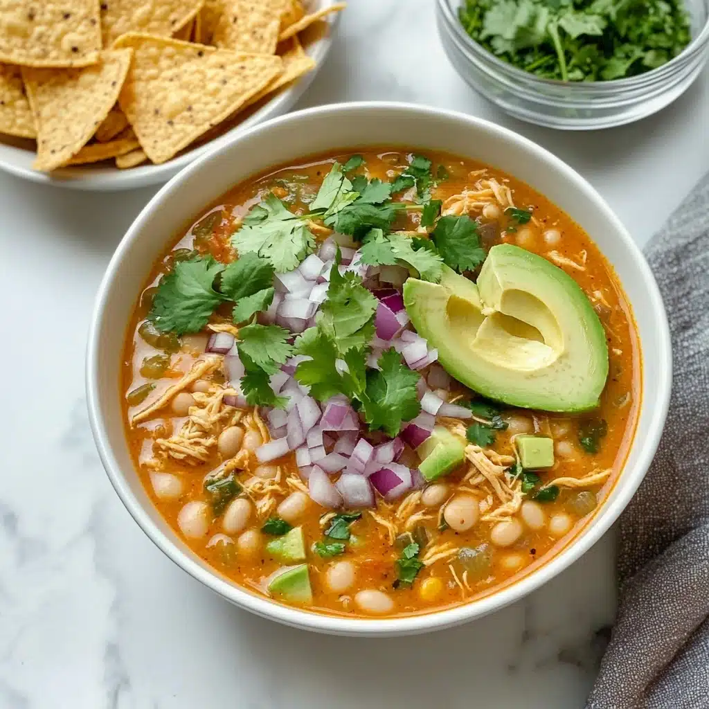 Slow Cooker White Chicken Chili Recipe - Recipe Image