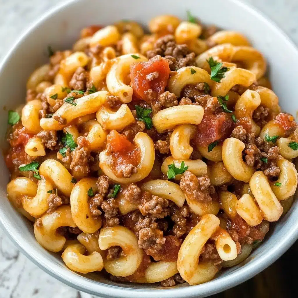 Hamburger and Macaroni Recipe - Recipe Image