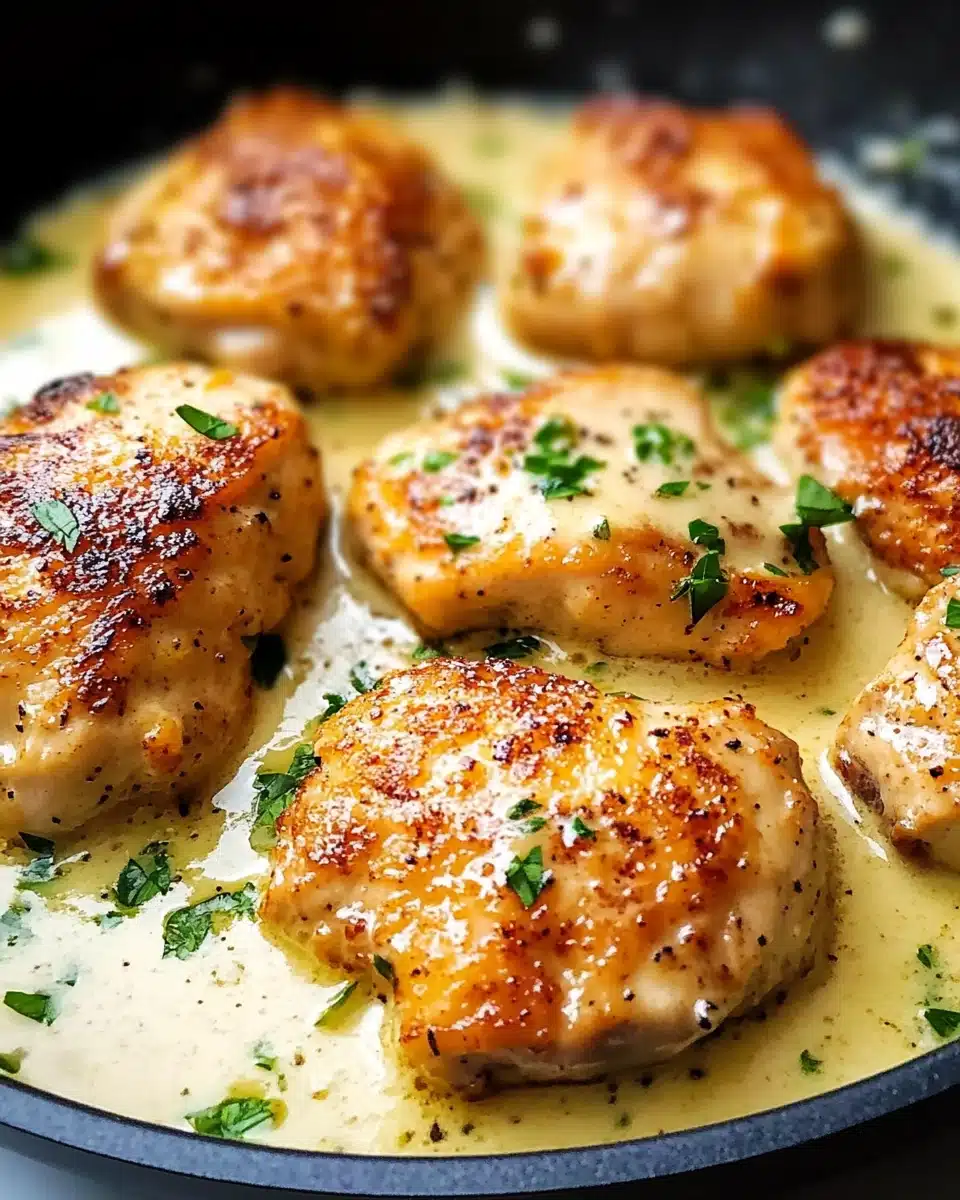 Creamy Garlic Parmesan Chicken Recipe