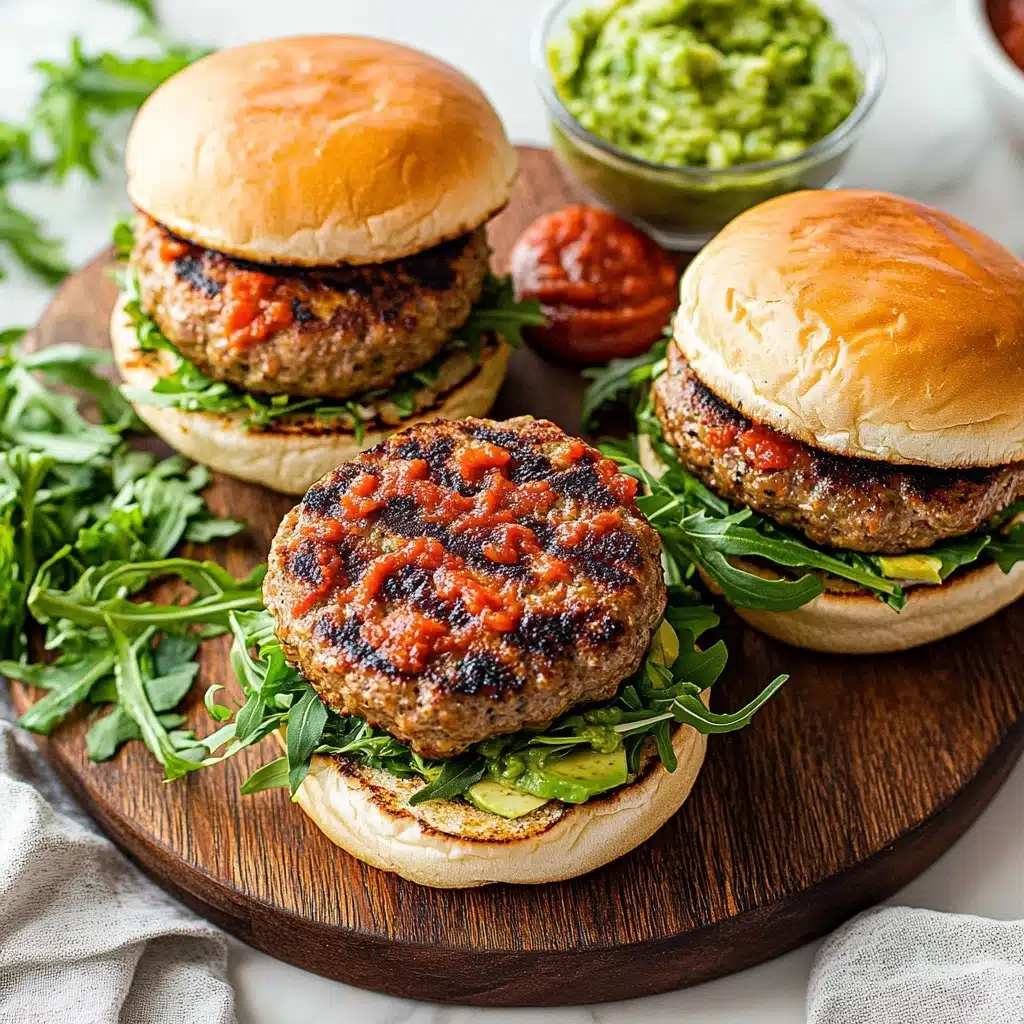White Cheddar Chicken Burgers with Caramelized Onions Recipe - Recipe Image