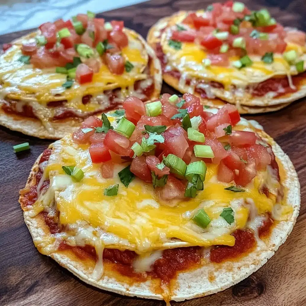 Easy Mexican Pizzas Recipe - Recipe Image